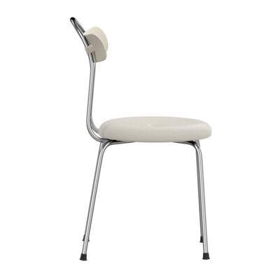 Lammhults_TaburettPlus_chair_beige_chrome_uph_seat_side.png