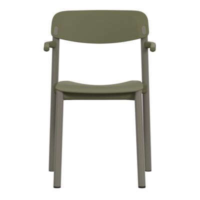 Lammhults_Penne_armchair_sled_greygreen_greygreen_front.png
