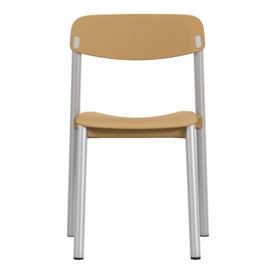 Lammhults_Penne_chair_sled_aluminium_camel_front.png