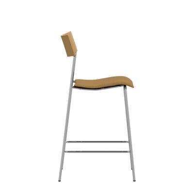 Lammhults_CampusAir_Barstool_H63_chrome_camelback_seatbeige_side.png