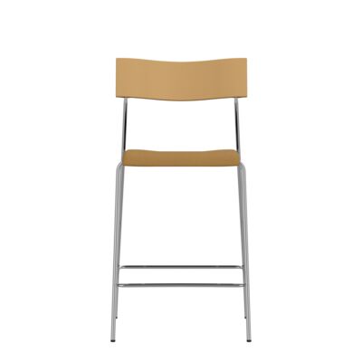 Lammhults_CampusAir_Barstool_H63_chrome_camelback_seatbeige_front.png