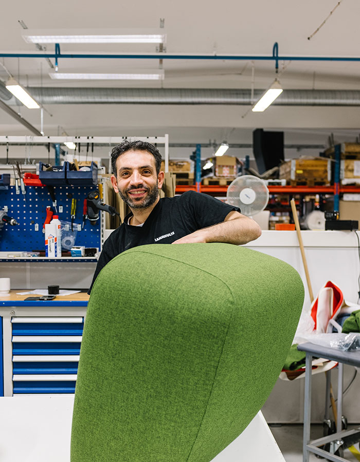 Upholstery at Lammhults