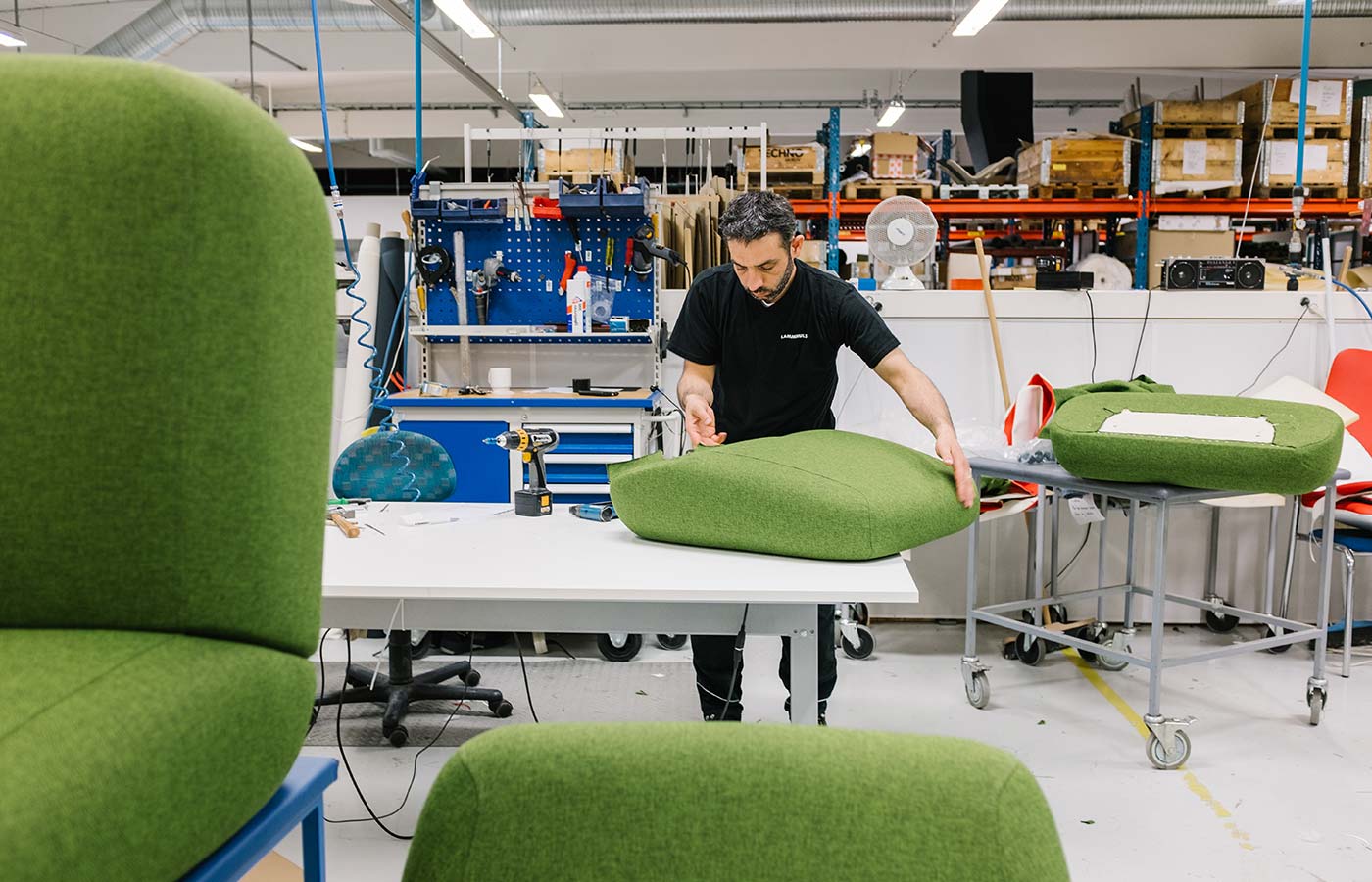 Upholstery at Lammhults