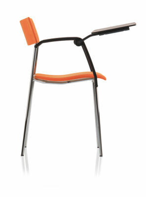 Campus – Armchair 4 legs w laptop support