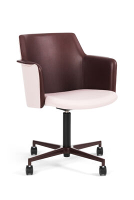 Carousel – Armchair 4 feet Swivelbase with casters
