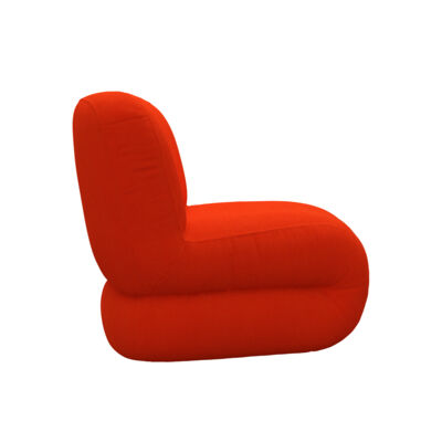 Bau – easy chair closed