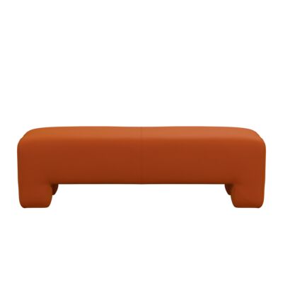 Lammhults_Geofanti_2seater_pouf_orange_front.png