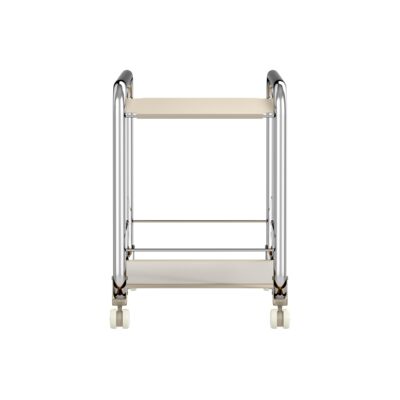 Lammhults_Tension_trolley_chrome_beige_leatherlining_side.png