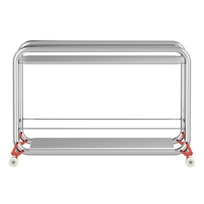 Lammhults_Tension_trolley_chrome_stainless_red_front_v01.png