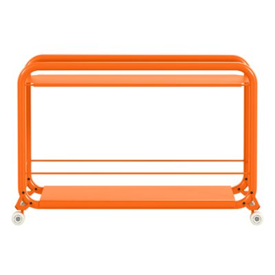 Lammhults_Tension_trolley_orange_orange_front.png