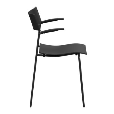 Lammhults_Campus_Air_armchair_black_black_side.png