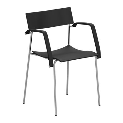 Lammhults_Campus_Air_armchair_Campus_original_chrome_camel_frontangle.png