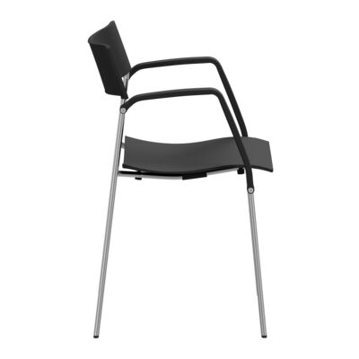 Lammhults_Campus_Air_armchair_Campus_original_chrome_camel_side.png