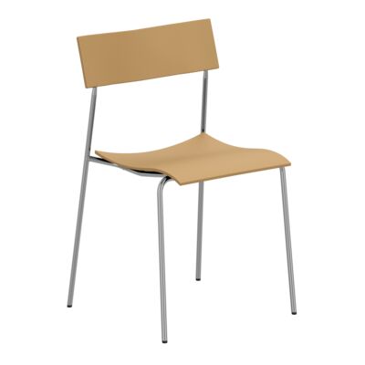 Lammhults_Campus_Air_chair_chrome_camel_frontangle.png