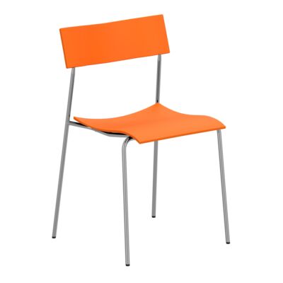 Lammhults_Campus_Air_chair_chrome_orange_frontangle.png
