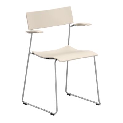 Lammhults_Campus_Air_armchair_sled_chrome_lightbeige_frontangle.png