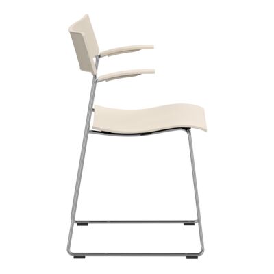 Lammhults_Campus_Air_armchair_sled_chrome_lightbeige_side.png