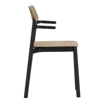 Lammhults_Penne_armchair_black_oak_side.png