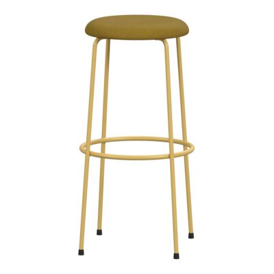 Lammhults_Taburett_barstool_H78_yellow_yellow_front.png