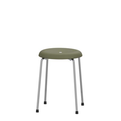 Lammhults_Taburett_stool_chrome_greygreen_front.png