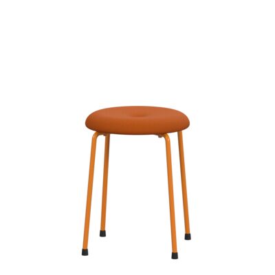 Lammhults_Taburett_stool_yelloworange_orange_front.png