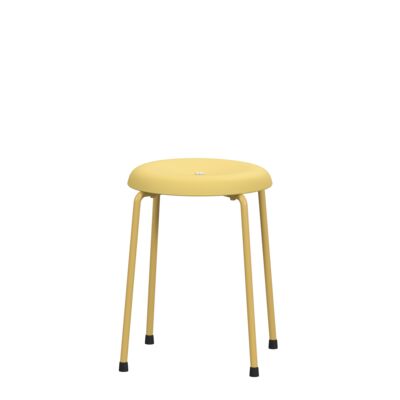 Lammhults_Taburett_stool_yellow_yellow_front.png
