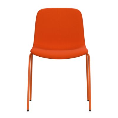 Lammhults_Grade_chair_orange_upholsteredorange_front.png