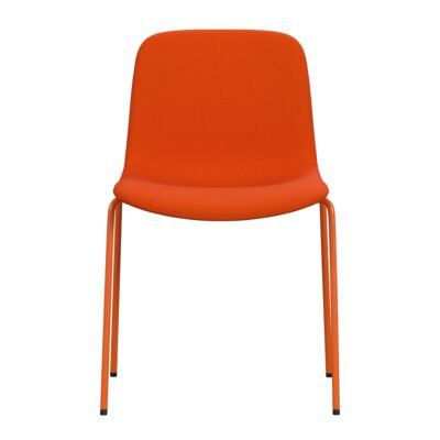Lammhults_Grade_chair_orange_upholsteredorange_front.png