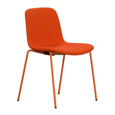 Lammhults_Grade_chair_orange_upholsteredorange_frontangle.png