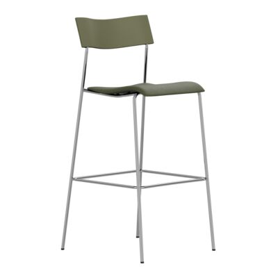 Lammhults_CampusAir_Barstool_H78_chrome_greygreenback_seatgreen_frontangle.png