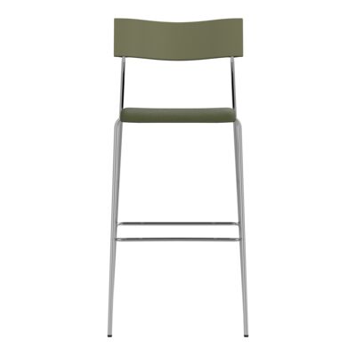 Lammhults_CampusAir_Barstool_H78_chrome_greygreenback_seatgreen_front.png