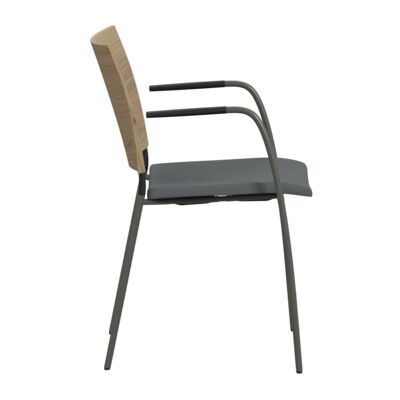 Lammhults_Spira_armchair_graphite_oakback_seatgrey_side.png
