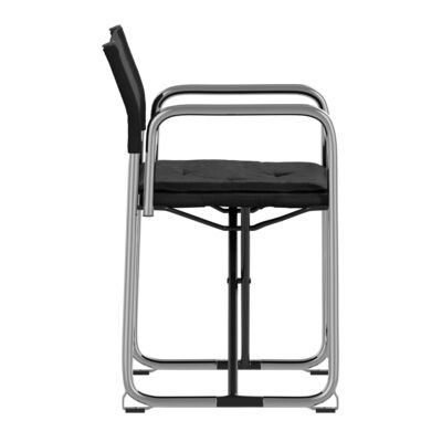 Lammhults_X75-2_armchair_chrome_blackcanvas_side.png