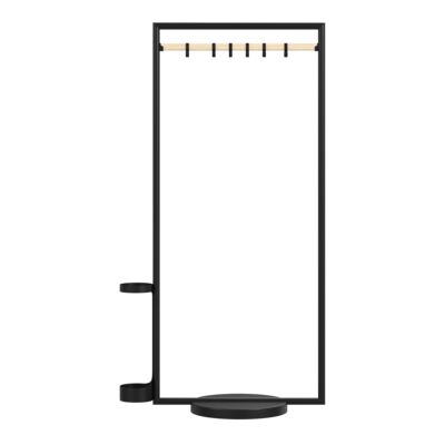Lammhults_Add_coathanger_W75_black_ash_umbrella_front.png