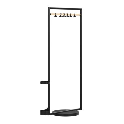 Lammhults_Add_coathanger_W75_black_ash_umbrella_frontangle.png
