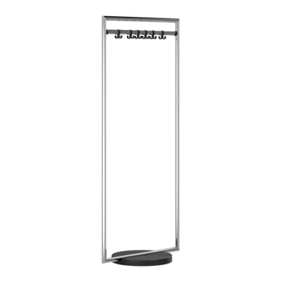 Lammhults_Add_coathanger_W75_black_chrome_frontangle.png