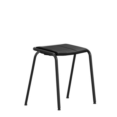 Lammhults_A22_stool_H46_black_seatpad_frontangle.png