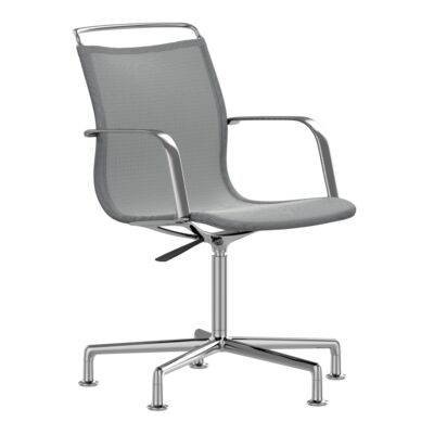 Lammhults_Atlas_Air_armchair_5-feet_polished_grey_frontangle.png