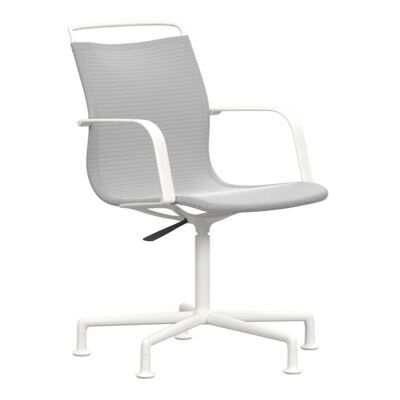 Lammhults_Atlas_Air_armchair_5-feet_white_white_frontangle.png