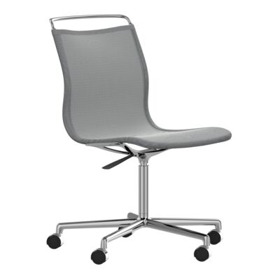 Lammhults_Atlas_Air_chair_5-feet_casters_polished_grey_frontangle.png