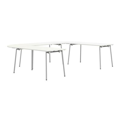 Lammhults_Quickly_Flexible_table_u-formation_chrome_white_frontangle.png