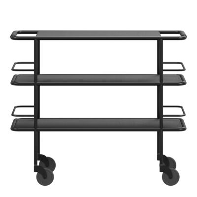 Lammhults_Cargo_trolley_black_blackleather_front.png