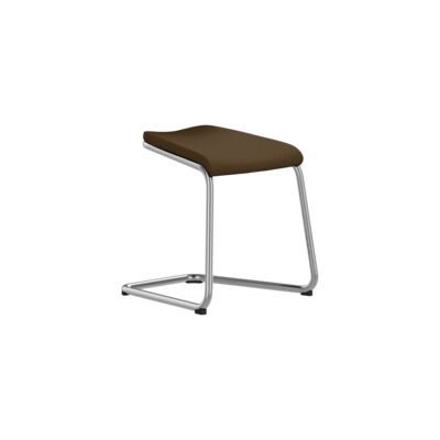 Lammhults_Add_chair_H46_chrome_brown_frontangle_2.png