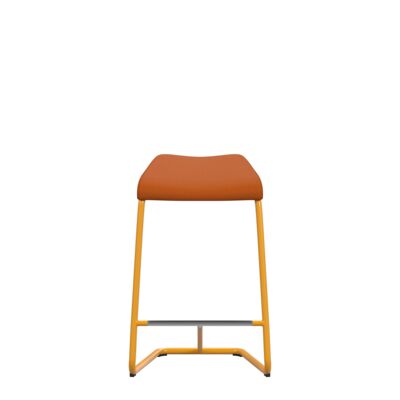 Lammhults_Add_stool_H63_yelloworange_orange_front.png