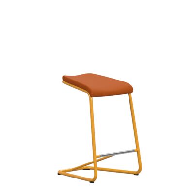 Lammhults_Add_stool_H63_yelloworange_orange_frontangle.png