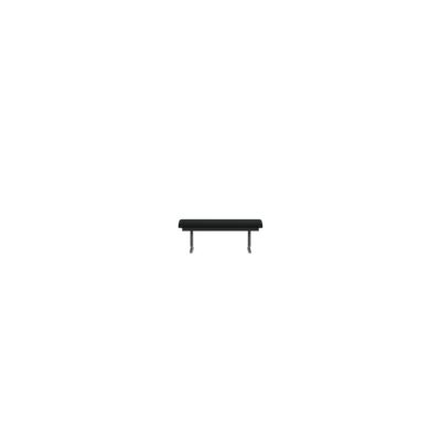 Lammhults_Teius_bench_SH460_L1200_black_black_front.png