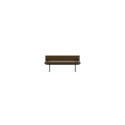 Lammhults_Teius_bench_SH500_L1800_armrestsraisingaid_black_brown_front.png