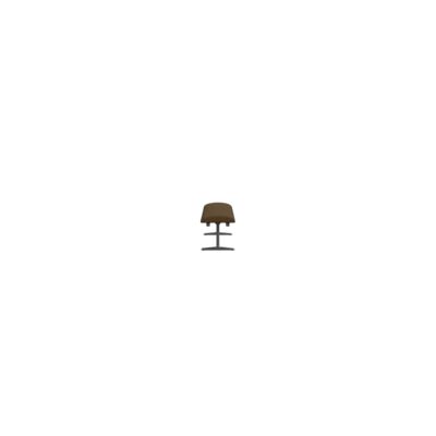 Lammhults_Teius_bench_SH500_L1800_black_brown_side.png