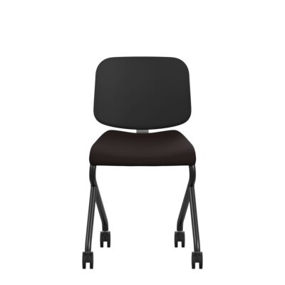 Lammhults_AddMove_chair_H46_black_brownseat_purback_front.png