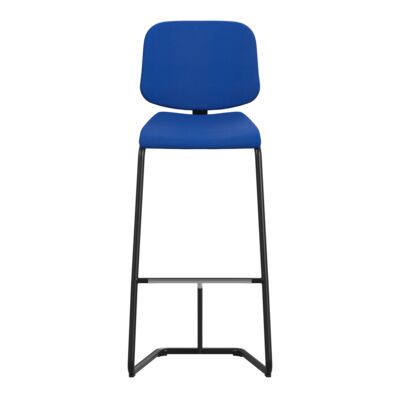 Lammhults_Add_stool_w_back_H78_black_blue_front.png